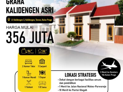 Jual Rumah di Temon dekat Bandara YIA kulon progo Yogyakarta
