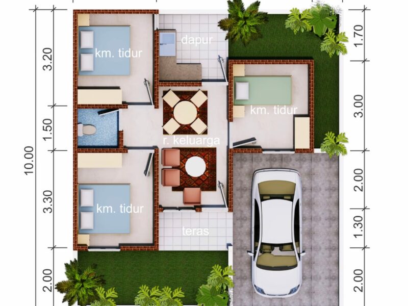 Rumah murah super luas di Jl Jogja Wates Sedayu 3 kamar tidur 300 jutaan