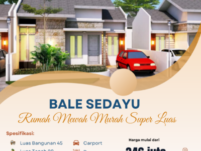 Rumah Promo Dp Bebas Murah Sangat Luas Lokasi Sedayu jl Wates Jogja