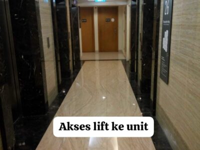 Dijual/Disewakan 2 Unit Kantor The Mansion Bougenvile Fontana-Lantai 26