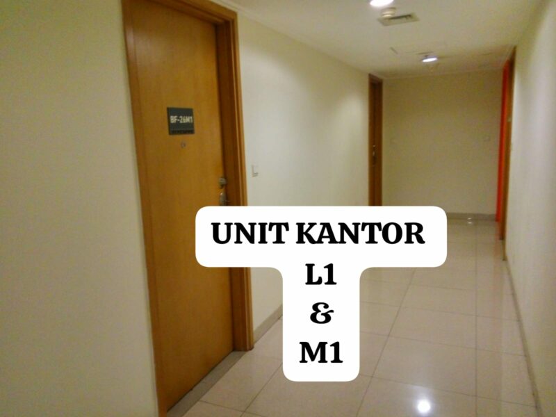Dijual/Disewakan 2 Unit Kantor The Mansion Bougenvile Fontana-Lantai 26